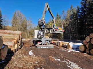 Mit Anhänger oder "Solo"