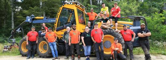 Teamfoto Forstarbeiten Hofstetter
